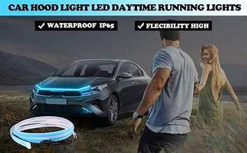 Multi Color Car Hood Light